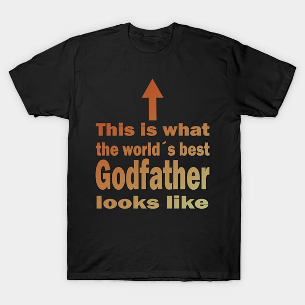 Godfather Uncle gift T-Shirt by Jackys Design Room